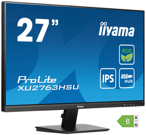 iiyama ProLite XU2763HSU-B1 computer monitor 68.6 cm (27 iiyama ProLite XU2763HSU-B1 computer monitor 68.6 cm (27